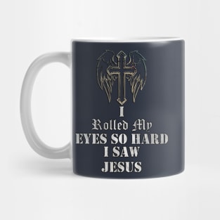 Funny Jesus Quote Christian Cross Graphic Fun Joke Mug